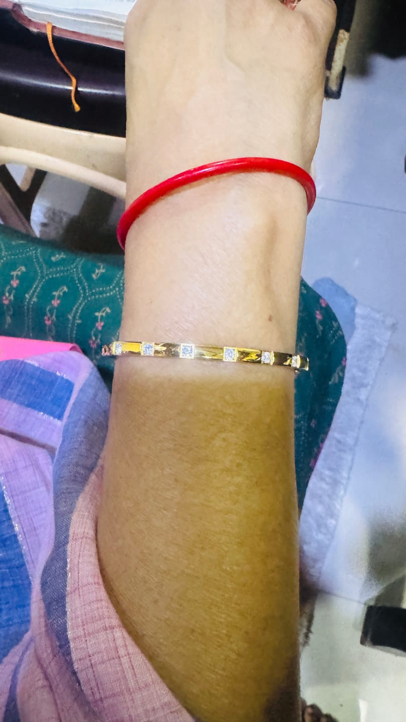 Customer photo review of Twilight Treasure Bangle Bracelet