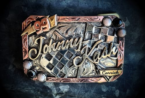 Customer photo review of Custom Belt Buckle Design