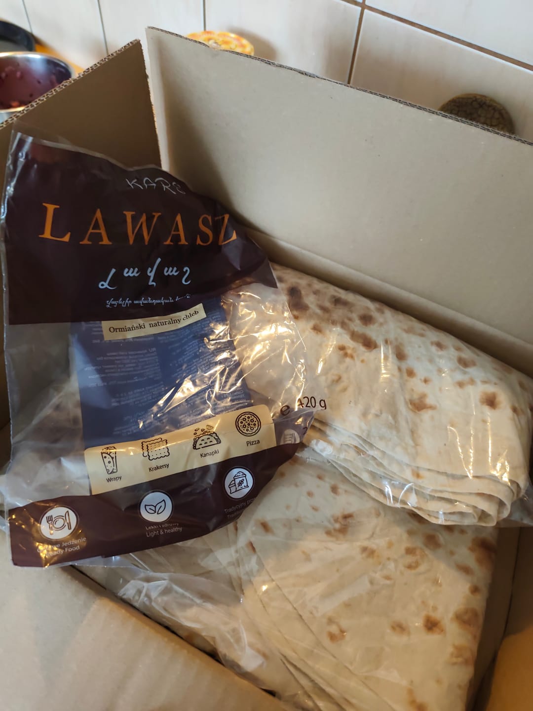 Customer photo review of Lawasz Ormiański Tradycyjny - 10 szt.