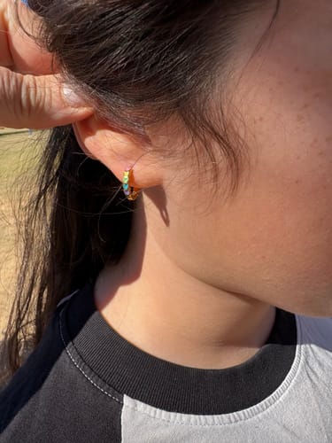 Customer photo review of Rainbow Heart Huggies