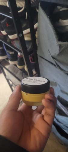 Customer photo review of Blue Dream | THCA Badder