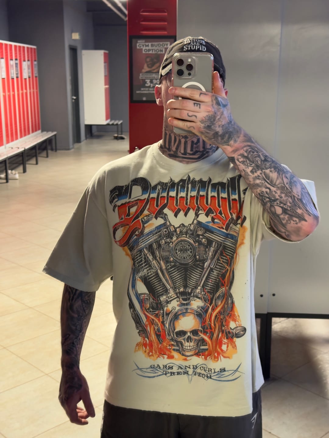 Customer photo review of 4103 - Cars & Curls - Tees