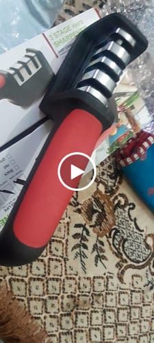 Customer video review of 4 Stage Knife Sharpener