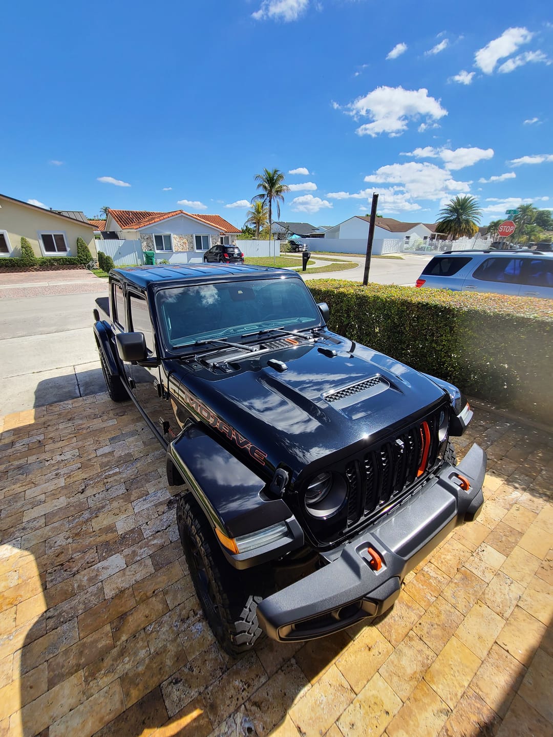 Customer photo review of Raptorized Hood Bumper Cover for Jeep Wrangler JL Gladiator JT
