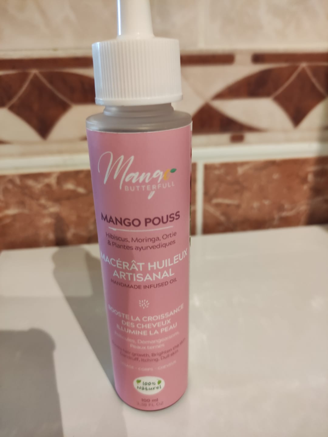 Customer photo review of Macerat huileux Mango  POUSS