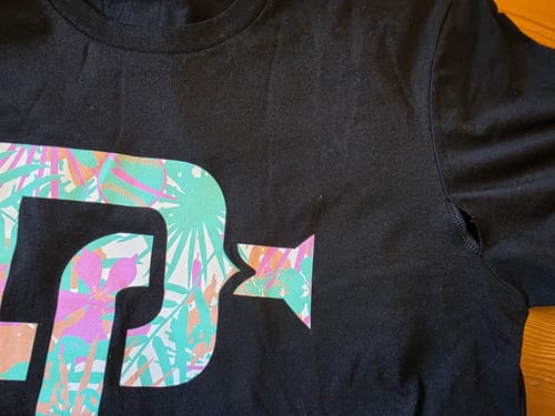 Customer photo review of PALM TEE