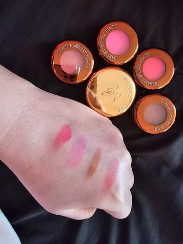 Customer photo review of Danessa Myrics Yummy Skin Flushed Essentials Kit