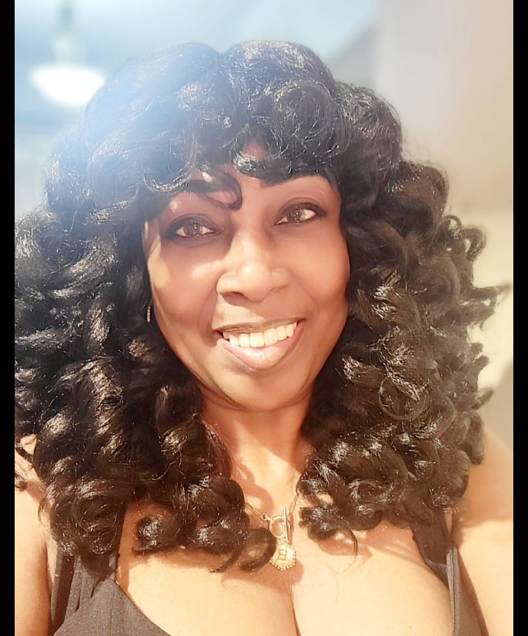 Customer photo review of Sensationnel Dashly Full Wig - UNIT 20