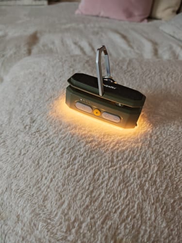 Customer photo review of BougeRV Bewegliches Campinglicht, wasserdicht Campinglampe für Zelt, Notfälle, Outdoor