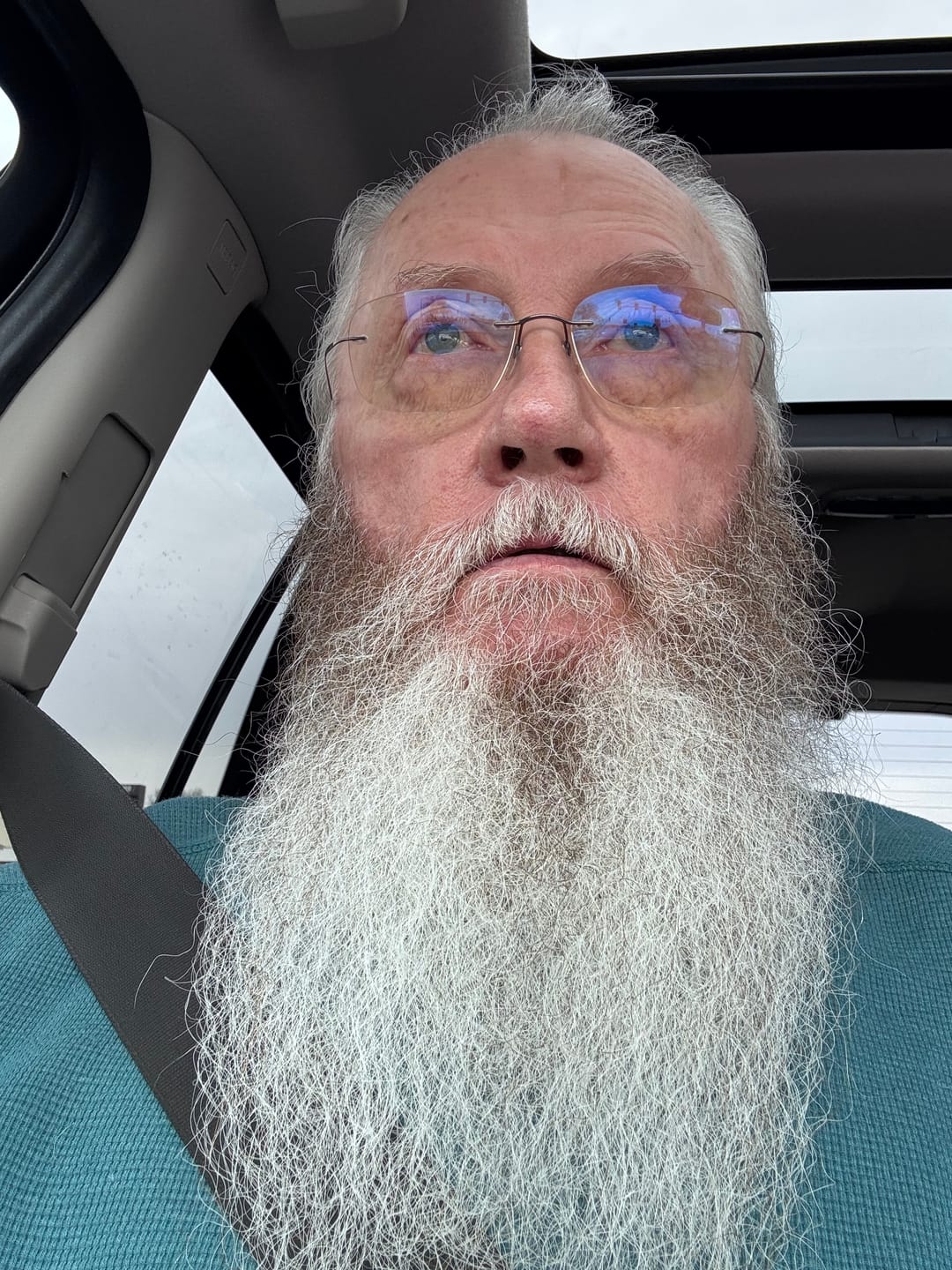 Customer photo review of SILK INFUSED BEARD CONDITIONER | Deep Conditioning | Silk & Black Seed Oil | 8 oz