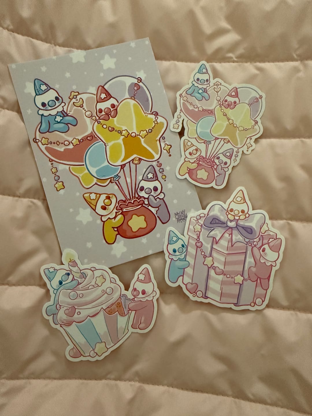 Customer photo review of February Cute Sticker Club