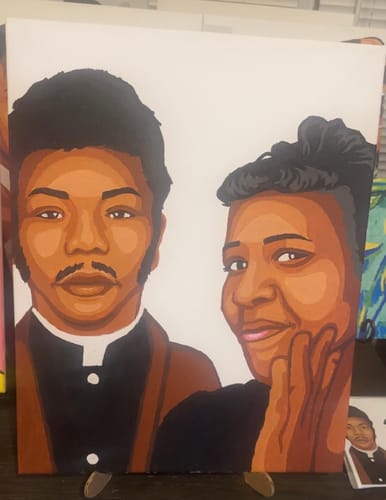 Customer photo review of Selfie Paint Kit