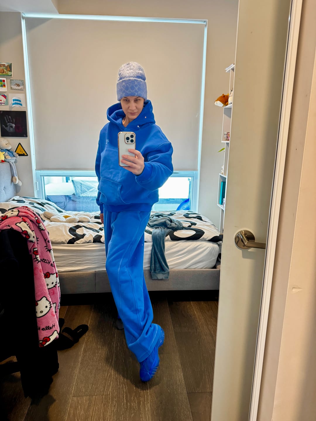 Customer photo review of Soufflé Baggy Hoodie Sets