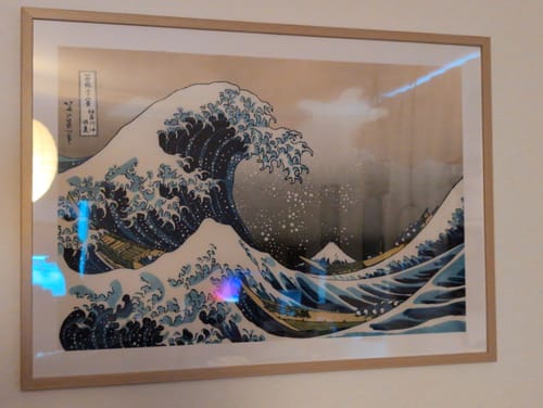 Kundenbewertung mit Foto zu Kanagawa-oki nami ura | Katsushika Hokusai Poster