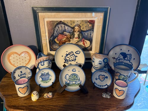 Customer photo review of Pasta Plate - Cupid Pig