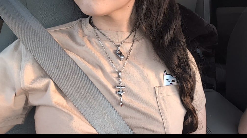 Customer photo review of SACRIFICE PENDANT