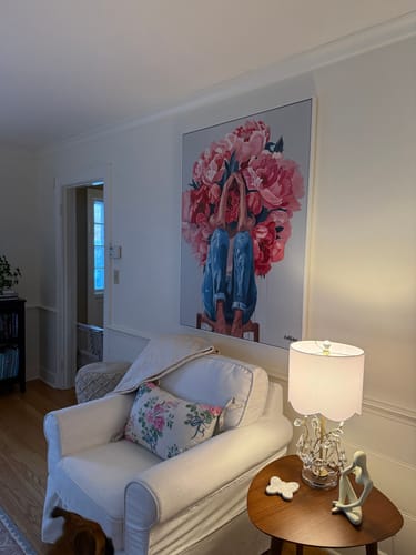 Customer photo review of People Canvas Art #PE040