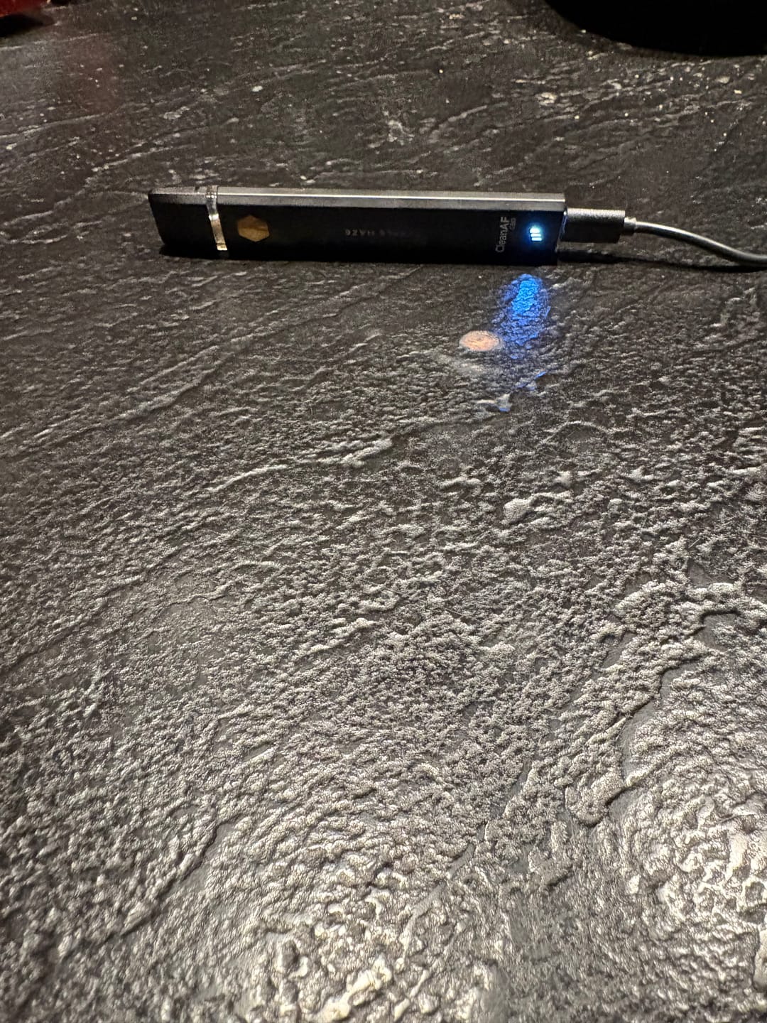 Customer photo review of Purple Haze Indica THC Vape Pen