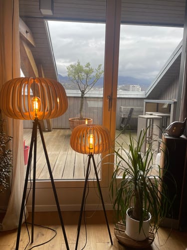 Customer photo review of Duo Agathe | Lampadaire