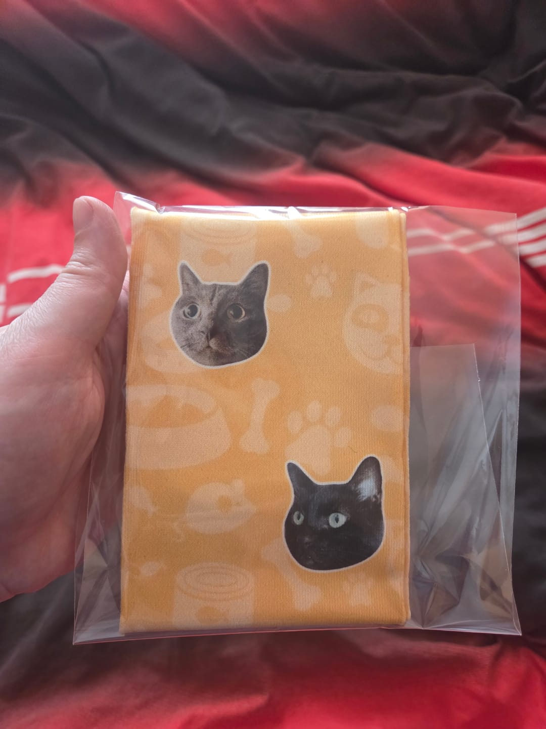 Customer photo review of Персонализирани Котешки Чорапи
