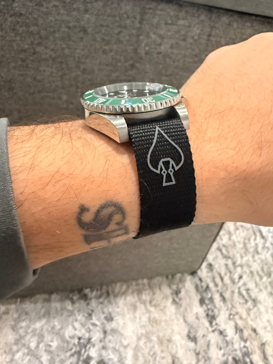Customer photo review of NOFORN Single-Pass Watch Strap - NEW