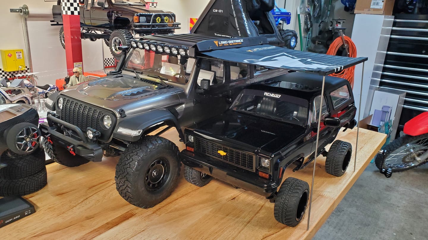 Customer photo review of 1/7 Scale 4WD Brushed RTR RC Crawler JK07Pro