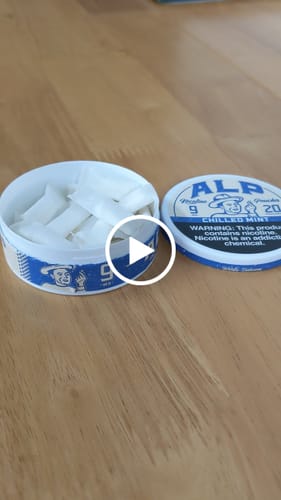 Customer video review of Chilled Mint Nicotine Pouches