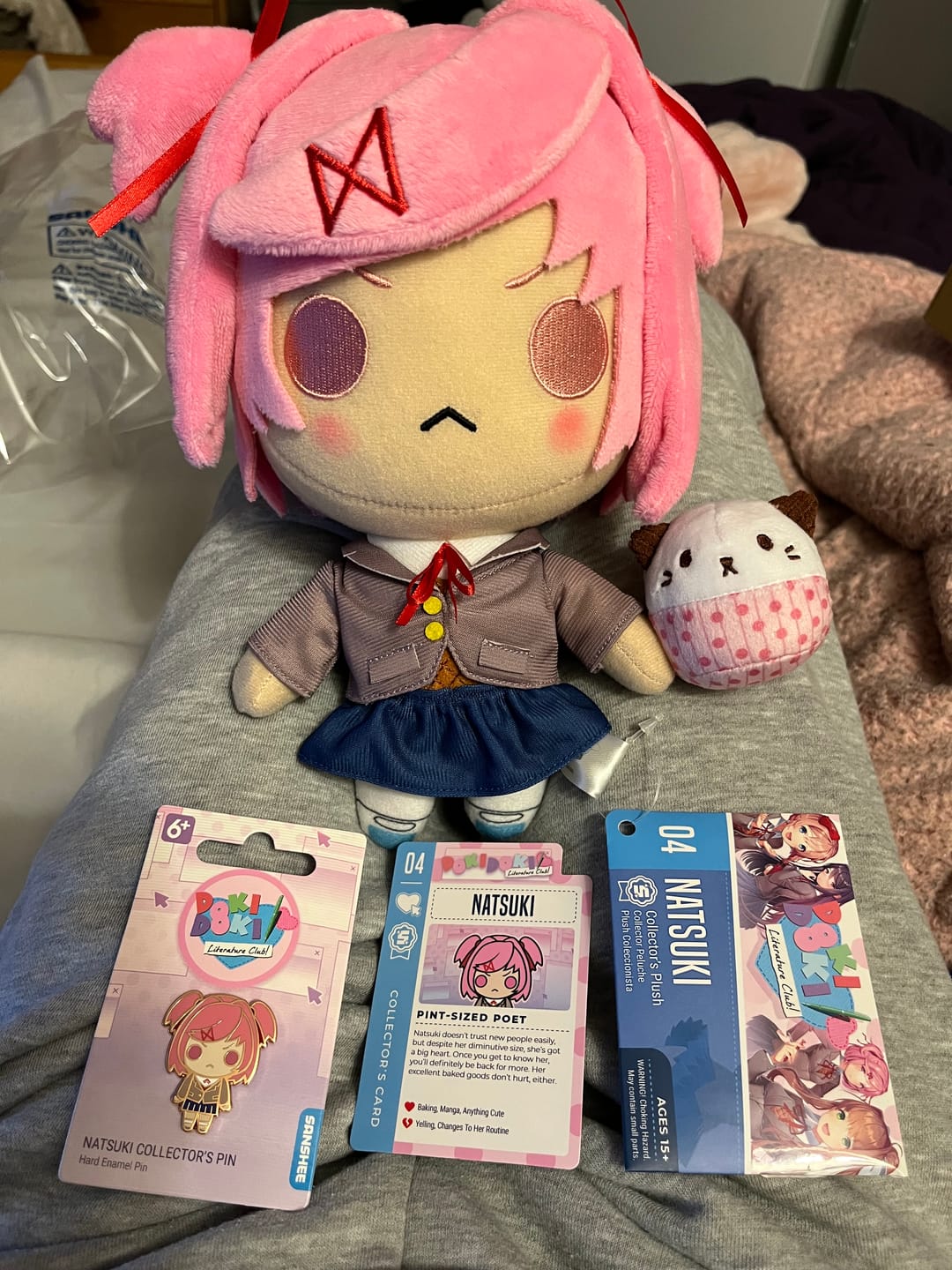Customer photo review of Doki Doki Literature Club - Natsuki Collector's Plush