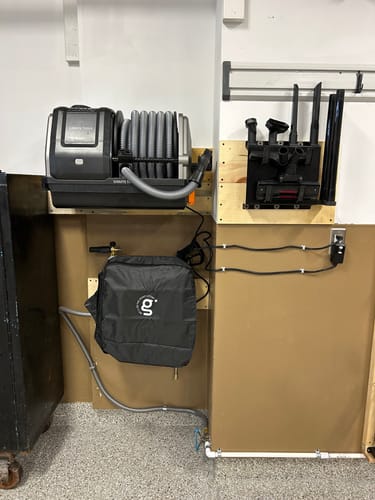 Customer photo review of Grandfalls Retractable Pressure Washer Pro