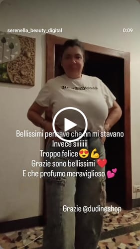 Customer video review of Jeans Baloon con toppe leopardate