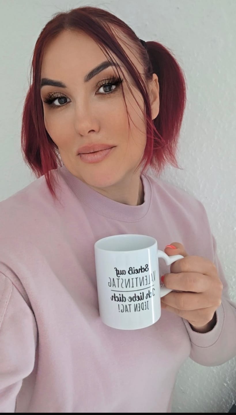 Customer photo review of Jeden Tag - Paar-Tasse