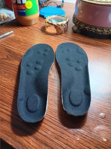 Customer photo review of Everyday Comfort Orthotic Insoles