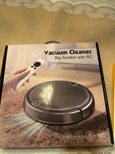 Customer photo review of HOME BUDDY –  3 in 1 Saugroboter mit Wischfunktion