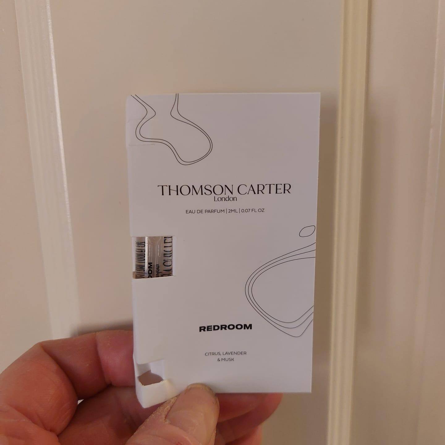 Customer photo review of Redroom | Eau de Parfum | 2ml