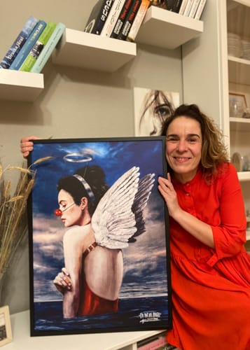 Customer photo review of Paveikslas "I’m Not An Angel"