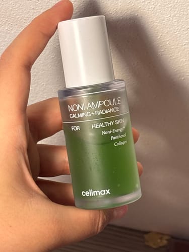 Customer photo review of Noni Ampoule Calming + Radiance
