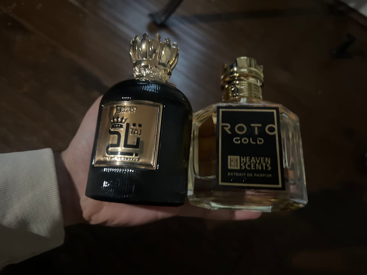 Customer photo review of Taj Perfume & Roto Perfume Bundle