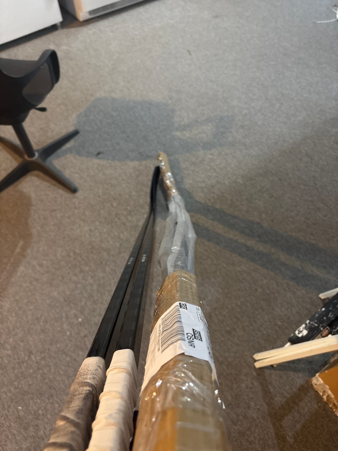 Customer photo review of Prototype All Black Superlite Sr LONG 70" (395g)