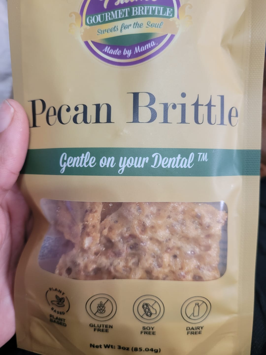 Customer photo review of Pecan Brittle