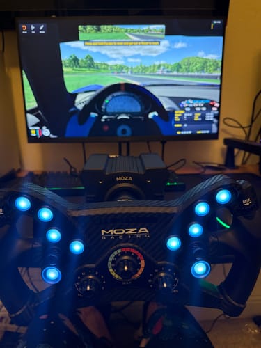 Customer photo review of MOZA R12 V2 and KS Steering Wheel Bundle