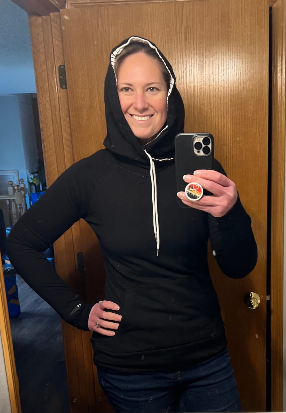 Customer photo review of Ava Pullover Women's Fit Hoodie