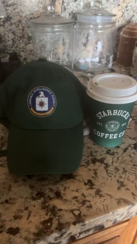 Customer photo review of Candace Intelligence Agency Hat