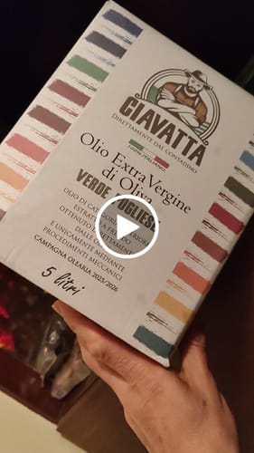 Customer video review of Olio di Oliva che non pizzica in gola Latta da 5 litri  in offerta