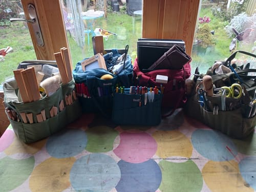 Customer photo review of Soolla® Studio Bag, Sangria