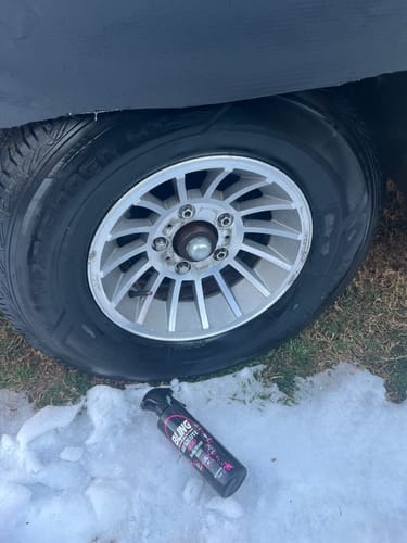 Customer photo review of Absolute Acid - Professional Wheel Cleaner & Rust Remover