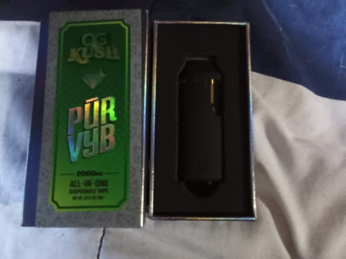 Customer photo review of PUR VYB - 2G THCa Live Resin - Skywalker OG - Indica