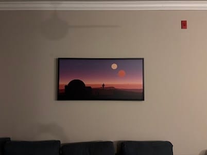 Customer photo review of Create Your Own Canvas Set - Wide Landscape