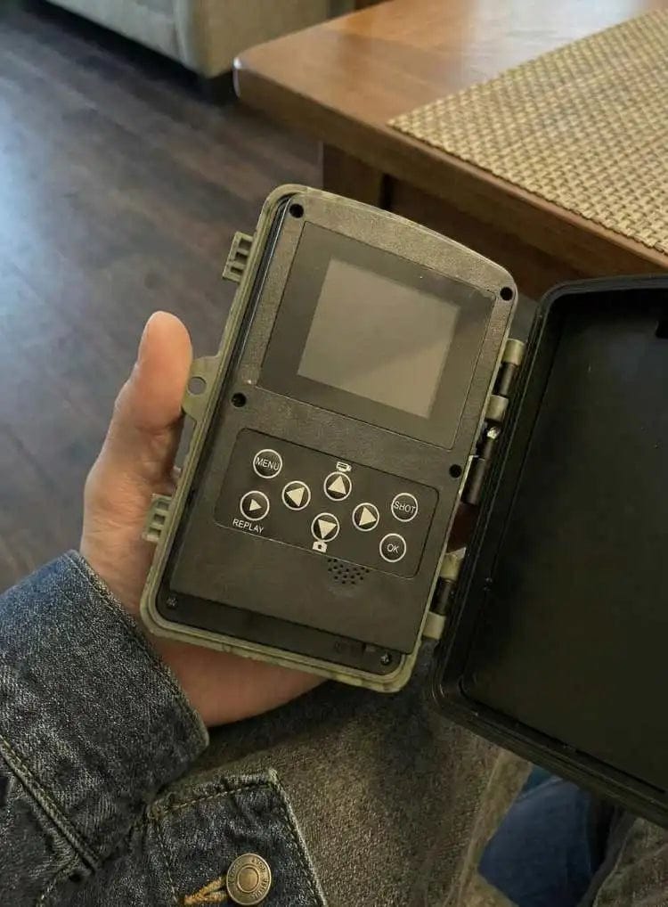 Customer photo review of Caméra de chasse 4K avec écran - SecurChasse®