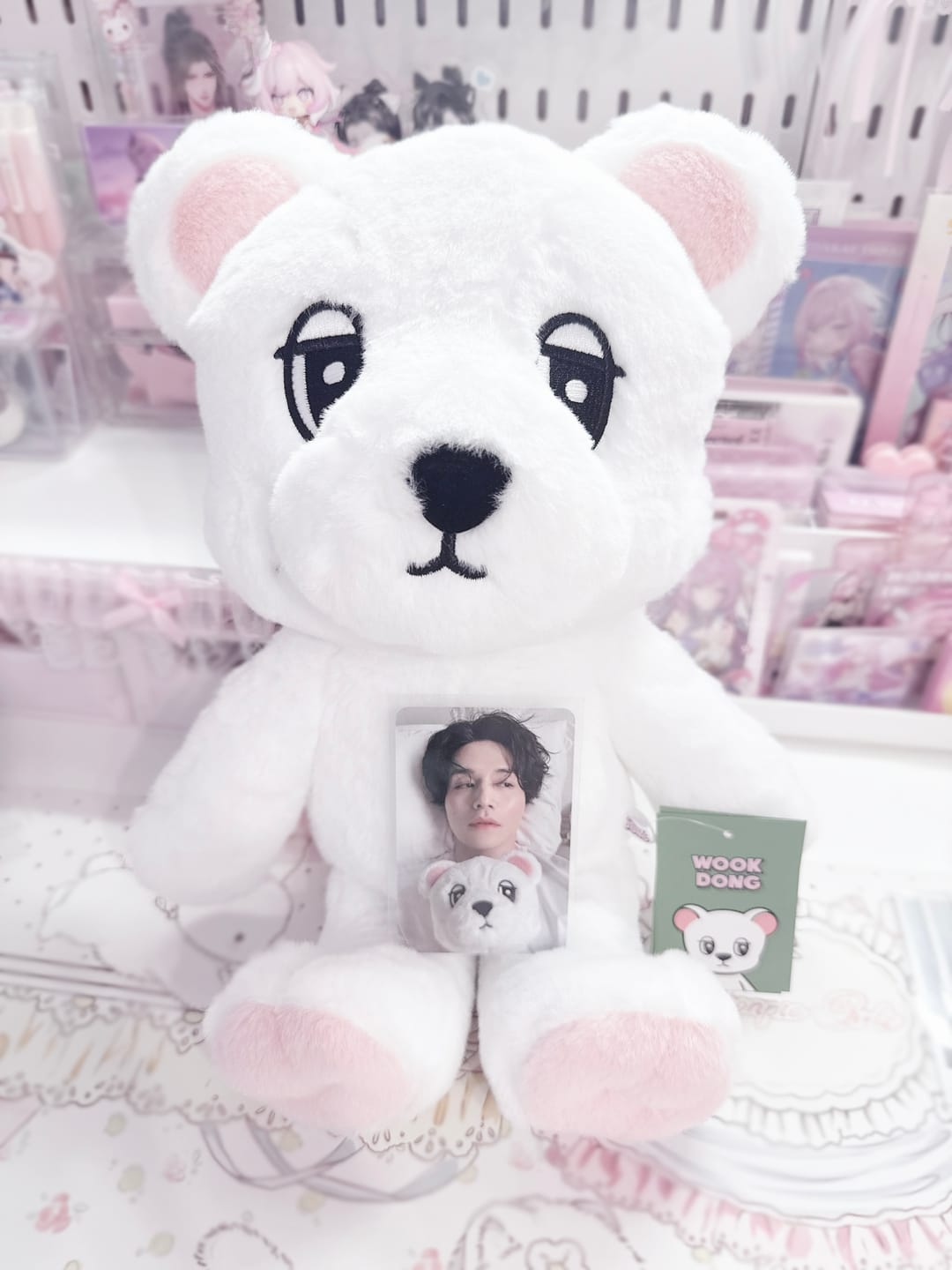 Customer photo review of LEE DONG WOOK [WOOKDONG’s Home Sweet Home] Big Wookdong Plush Doll