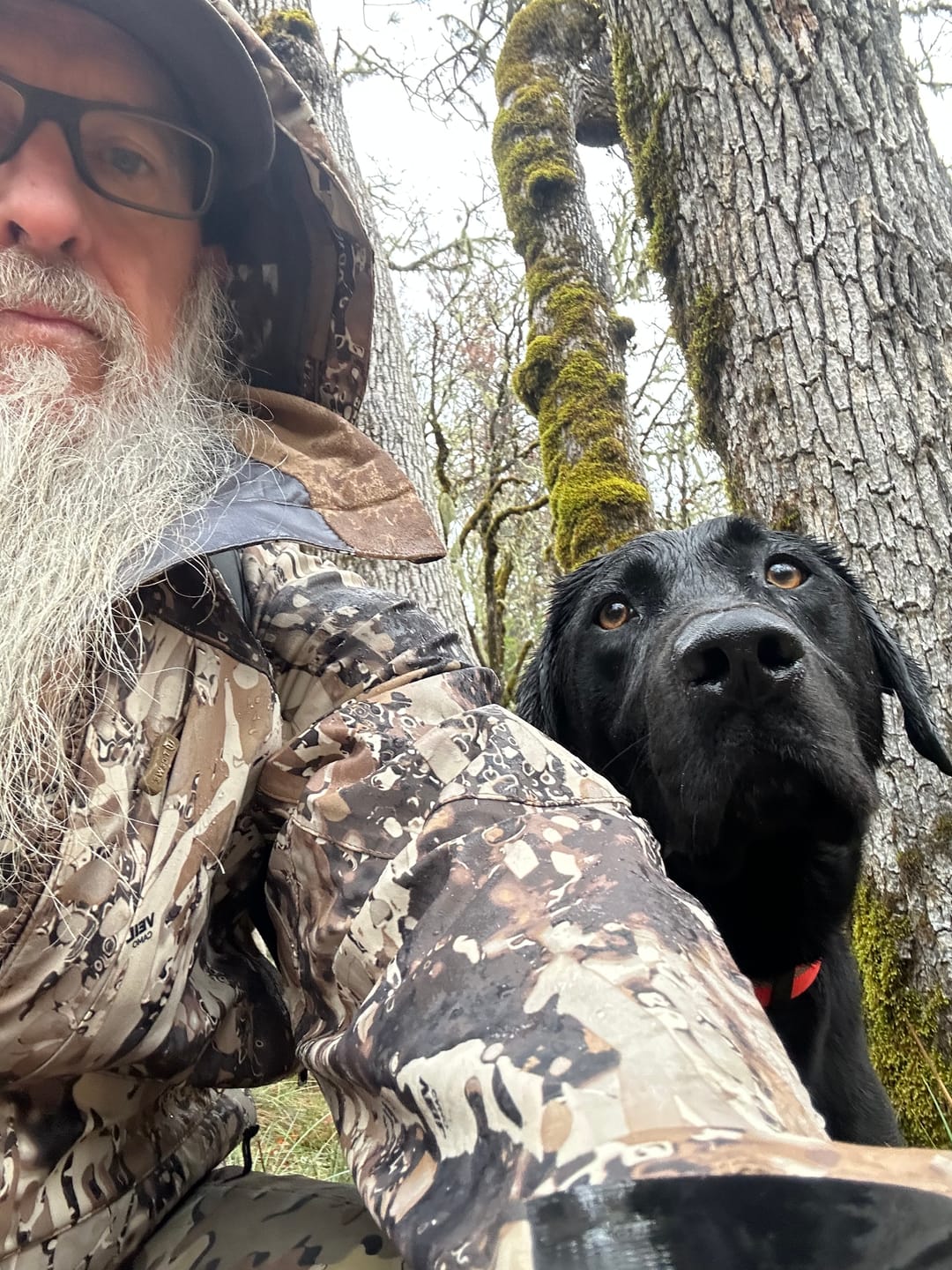 Customer photo review of FowlStorm Elite TideShell™ Duck Hunting Jacket | Men’s Waterproof Windproof Hunting Apparel | Lightweight Waterfowl Coat in Veil Avayde Camo, Marsh Brown